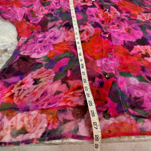 Johnny Was Lars 2 piece, silk blouse medium - Picture 7 of 9